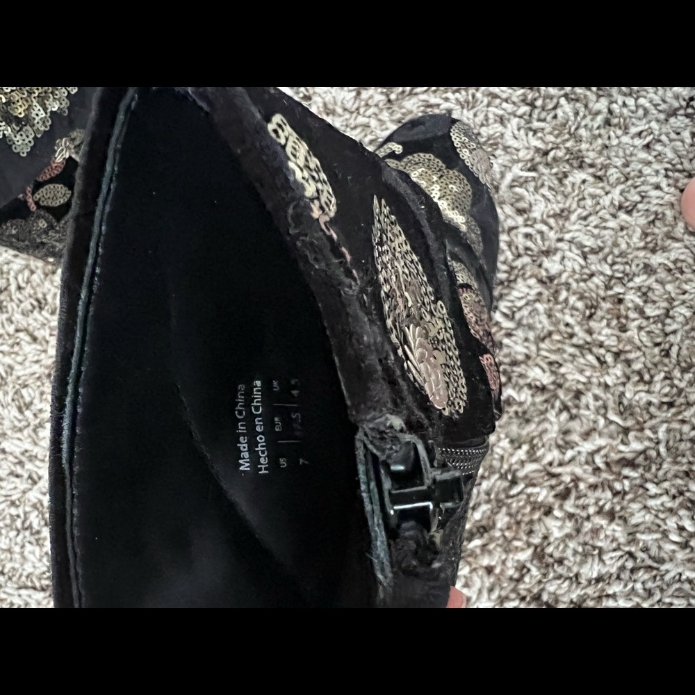 Aldo Sequin Booties - image 2